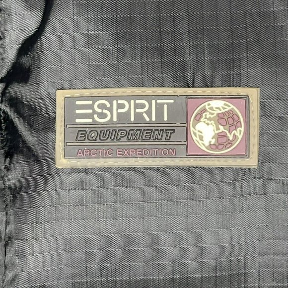 Esprit Men Equipment Arctic Black Button Puffer Down Feather Vest  Size L - Picture 6 of 13